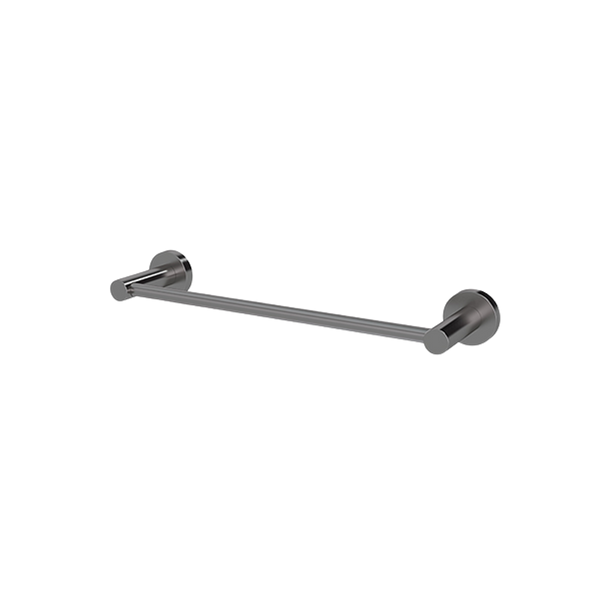 Meir Single Towel Rail 300mm Shadow Gunmetal