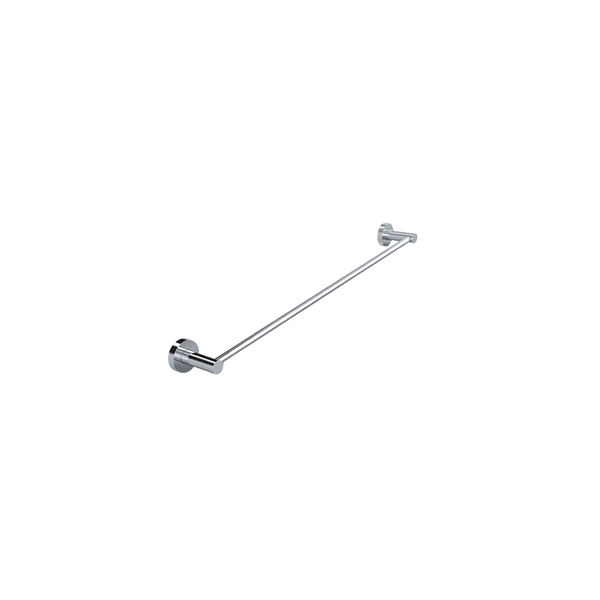Meir Round Single Towel Rail 600mm Polished Chrome