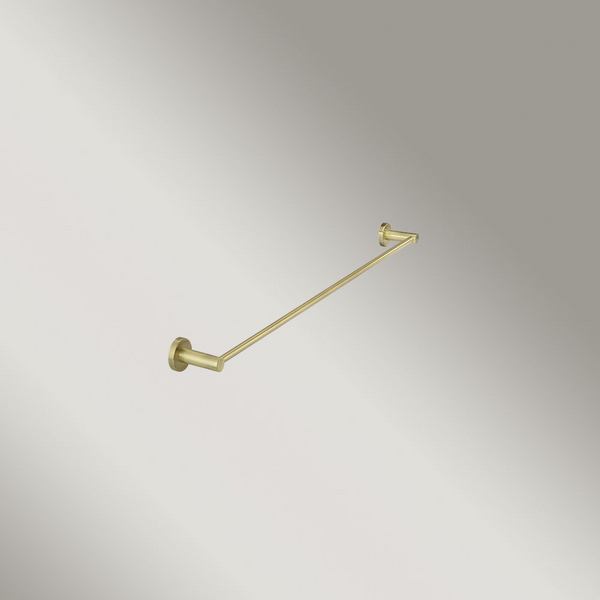 Meir Round Single Towel Rail 600mm Tiger Bronze