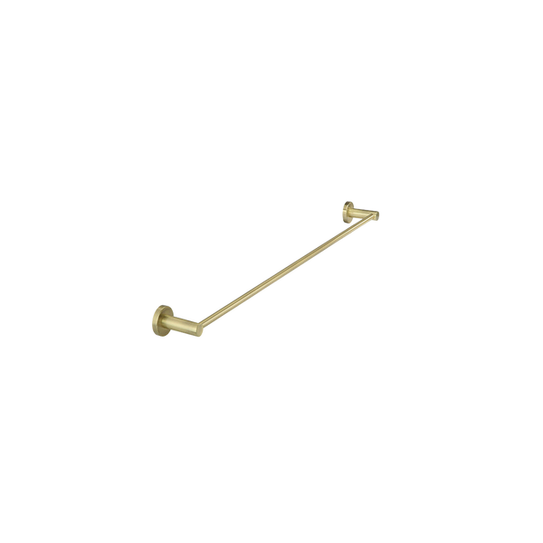 Meir Round Single Towel Rail 600mm Tiger Bronze