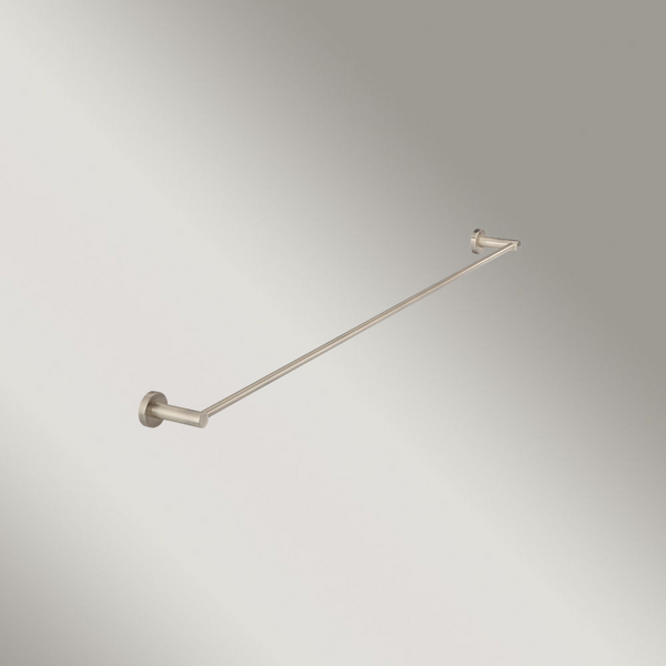 Meir Round Single Towel Rail 900mm Champagne