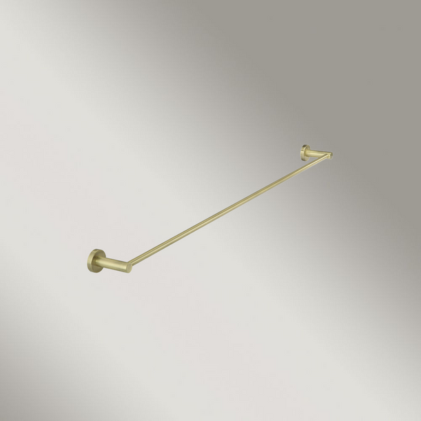 Meir Round Single Towel Rail 900mm Tiger Bronze