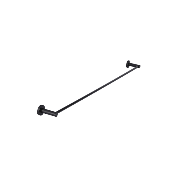 Meir Round Single Towel Rail 900mm Matte Black