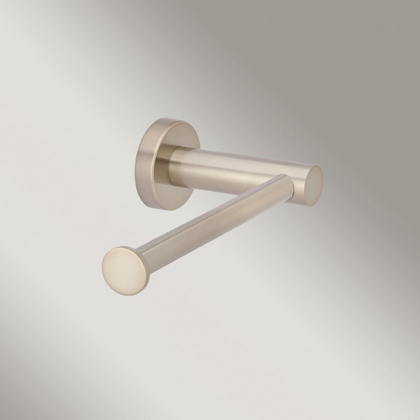 Meir Round Toilet Roll Holder Champagne