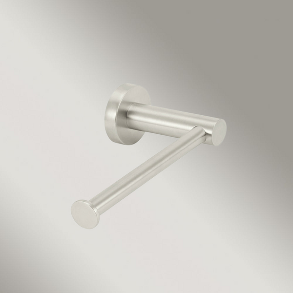 Meir Round Toilet Roll Holder Brushed Nickel