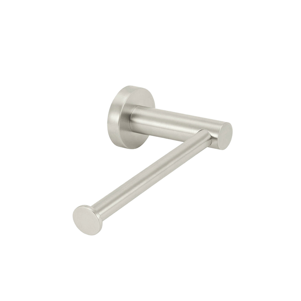 Meir Round Toilet Roll Holder Brushed Nickel