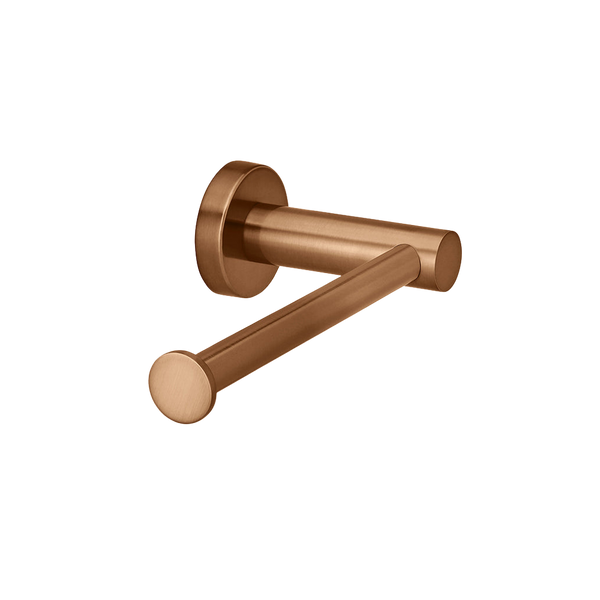 Meir Round Toilet Roll Holder Lustre Bronze