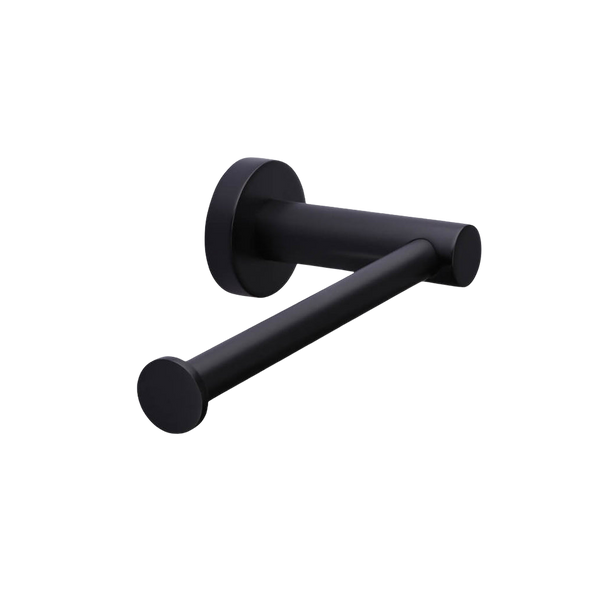 Meir Round Toilet Roll Holder Matte Black