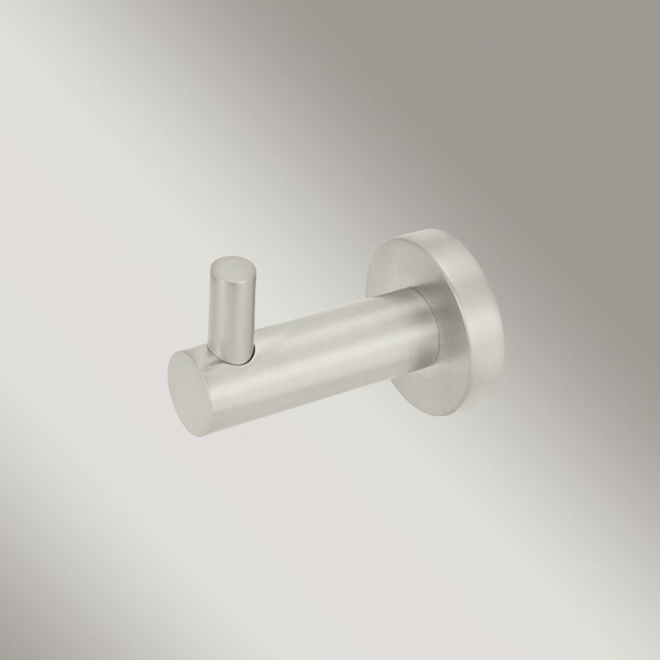 Meir Round Robe Hook Brushed Nickel
