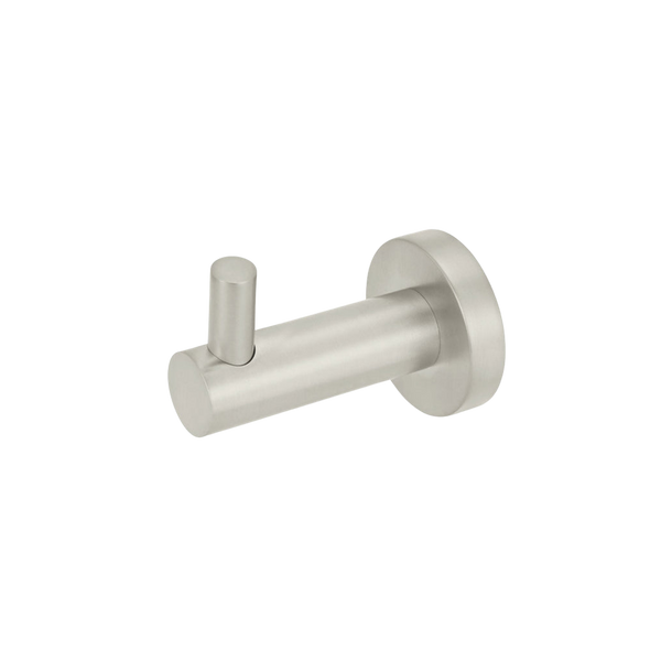 Meir Round Robe Hook Brushed Nickel