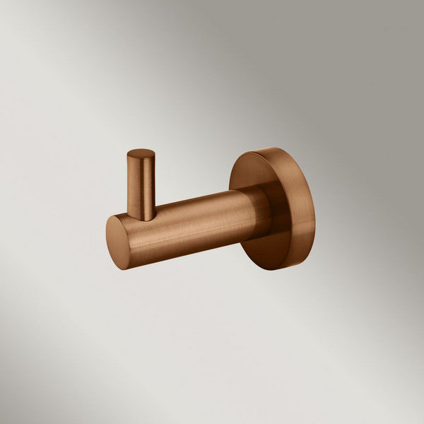 Meir Round Robe Hook Lustre Bronze