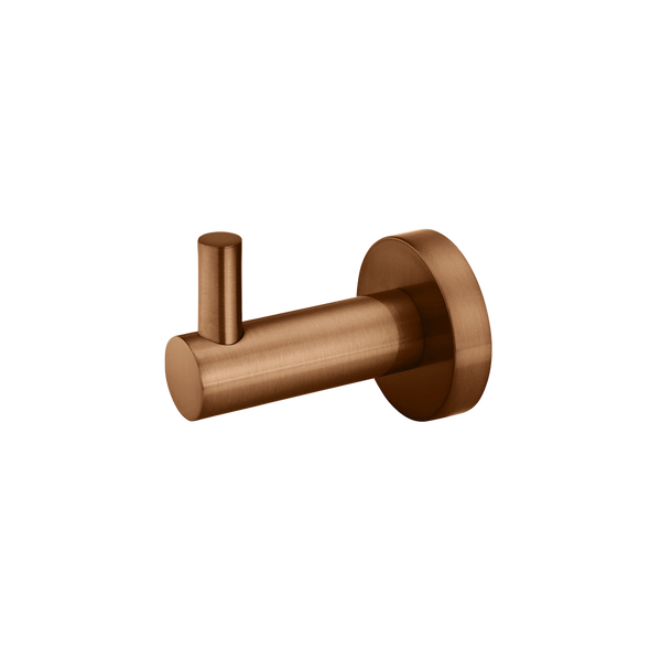 Meir Round Robe Hook Lustre Bronze