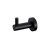 Meir Round Robe Hook Matte Black