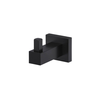 Meir Square Robe Hook Matte Black