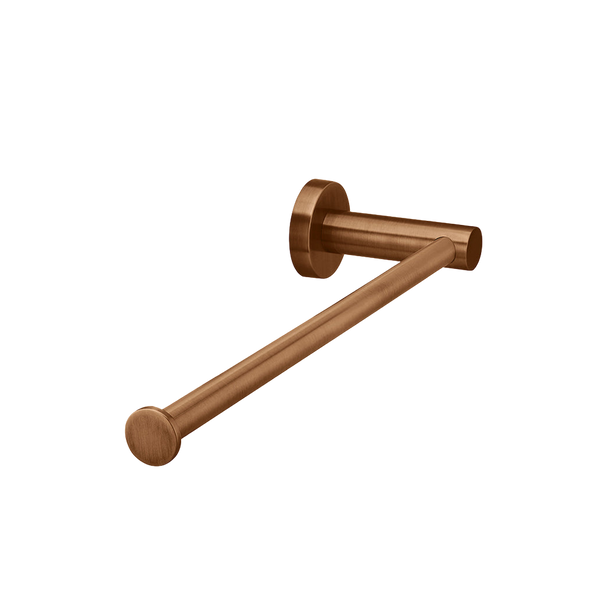 Meir Round Guest Towel Rail Lustre Bronze
