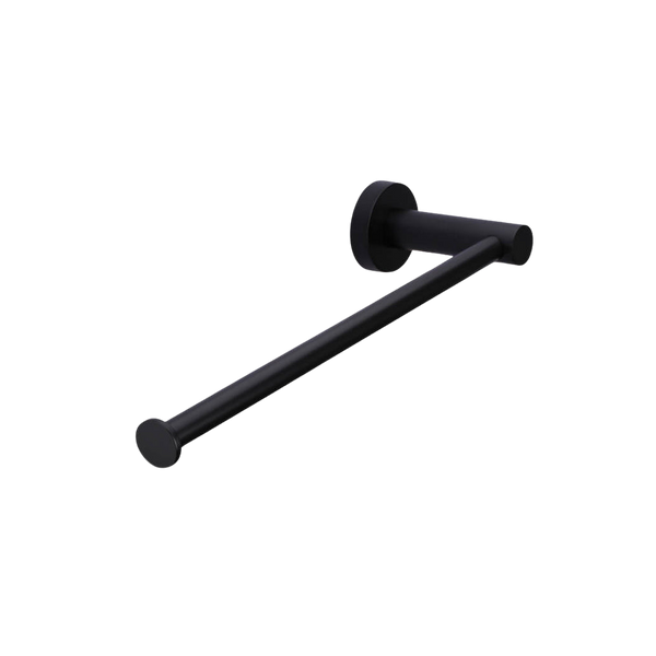 Meir Round Guest Towel Rail Matte Black