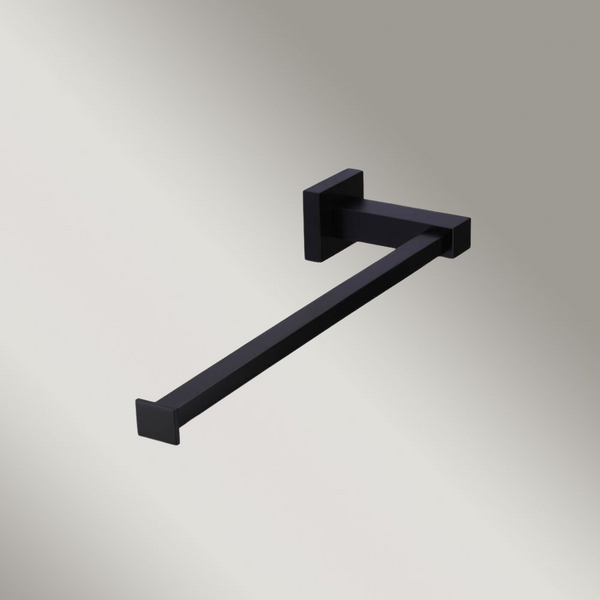 Meir Square Guest Towel Rail Matte Black