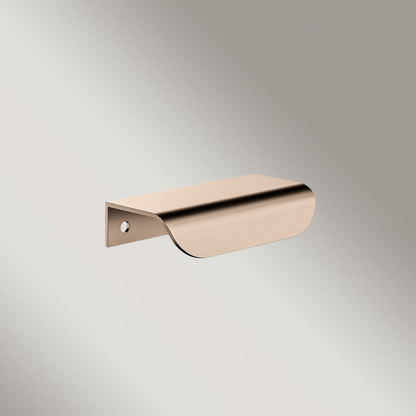 Meir Oppen Edge-Pull 75mm Cabinet Handle Champagne