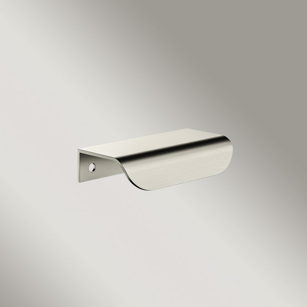 Meir Oppen Edge-Pull 75mm Cabinet Handle Brushed Nickel