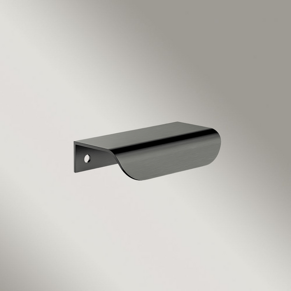 Meir Oppen Edge-Pull 75mm Cabinet Handle Shadow Gunmetal