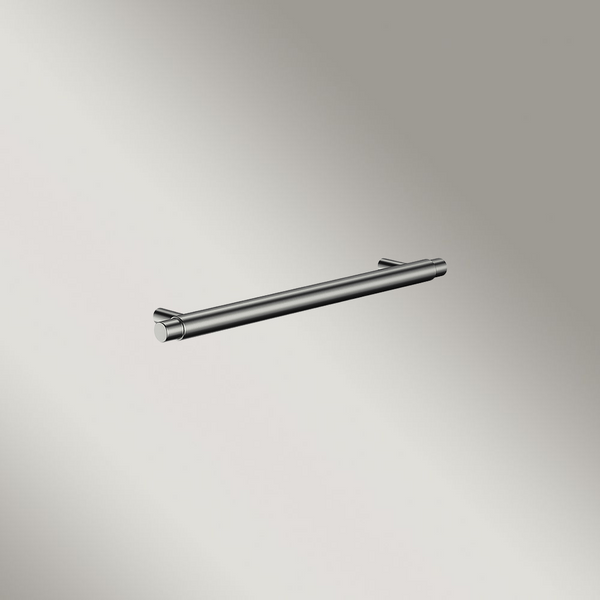 Meir Oppen Round Pull 200mm Cabinet Handle Brushed Shadow Gunmetal