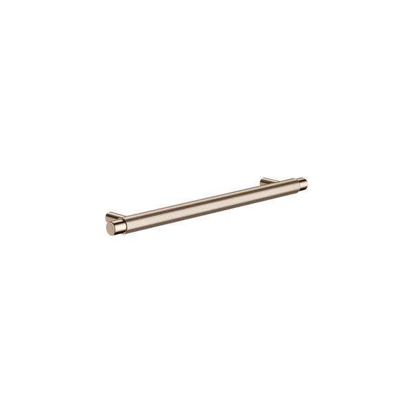 Meir Oppen Round Pull 200mm Cabinet Handle Linear Champagne