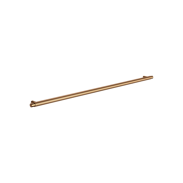 Meir Oppen Round Pull 520mm Cabinet Handle Linear Lustre Bronze