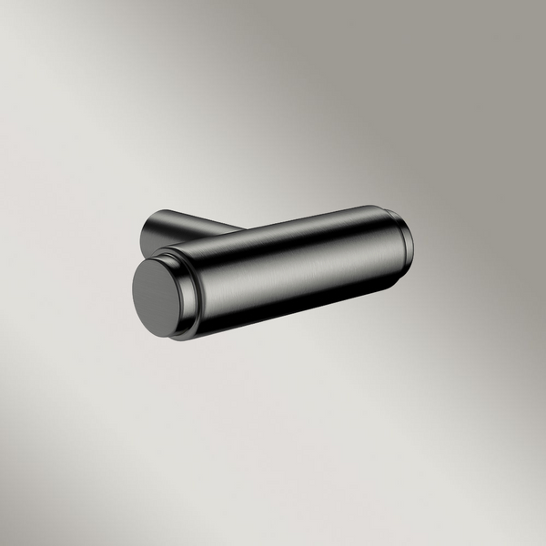 Meir Oppen T-Pull Cabinet Handle Brushed Shadow Gunmetal
