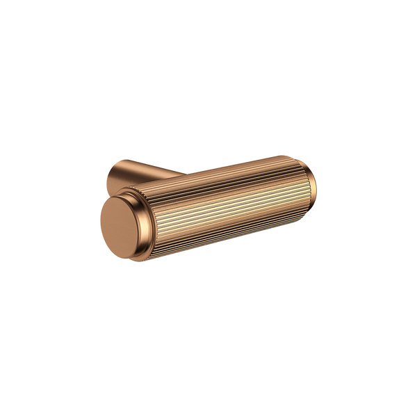 Meir Oppen T-Pull Cabinet Handle Linear Lustre Bronze