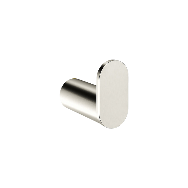 Meir Curvae Single Robe Hook Brushed Nickel