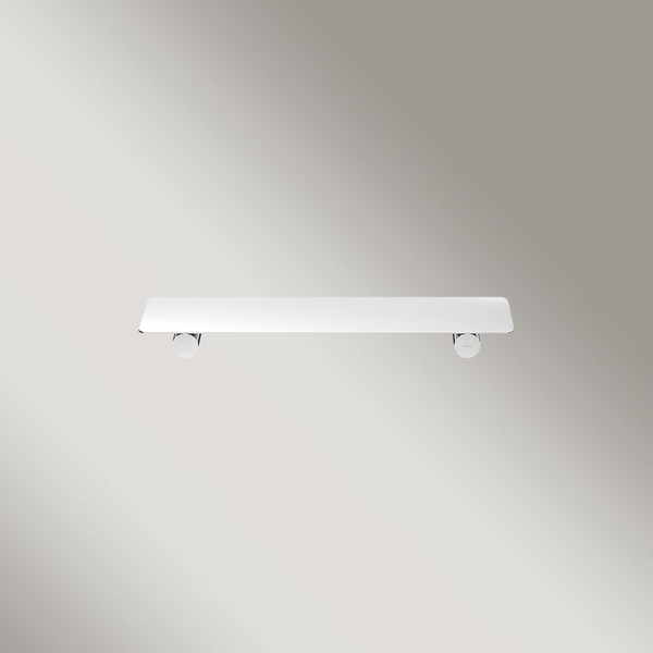 Meir Curvae Shower Shelf 400mm Polished Chrome
