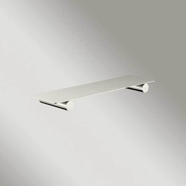 Meir Curvae Shower Shelf 400mm Brushed Nickel