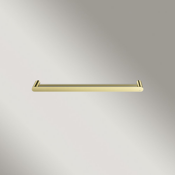 Meir Curvae Double Towel Rail 600mm Tiger Bronze