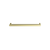 Meir Curvae Double Towel Rail 600mm Tiger Bronze