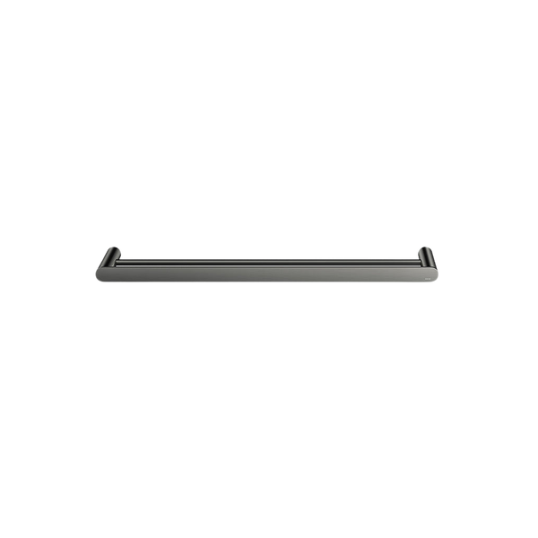 Meir Curvae Double Towel Rail 600mm Shadow Gunmetal