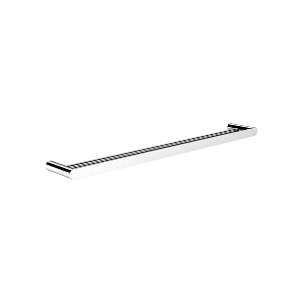 Meir Curvae Double Towel Rail 800mm Polished Chrome
