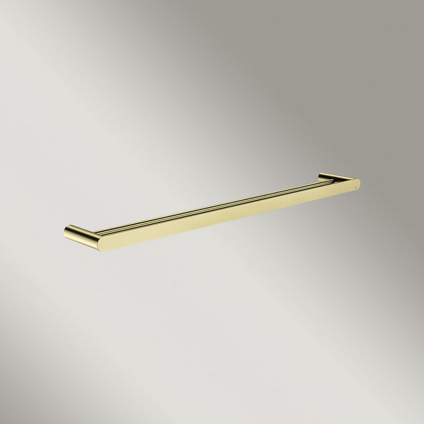 Meir Curvae Double Towel Rail 800mm Tiger Bronze