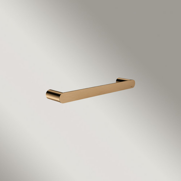 Meir Curvae Single Towel Rail 300mm Lustre Bronze