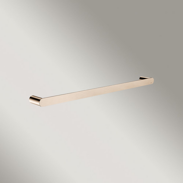 Meir Curvae Single Towel Rail 600mm Champagne