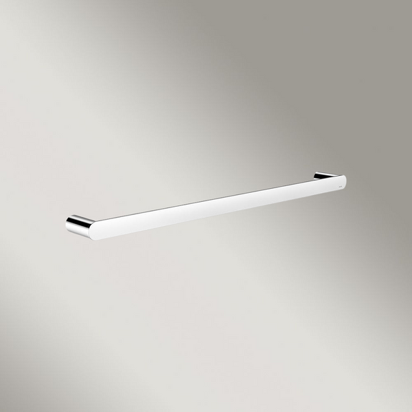 Meir Curvae Single Towel Rail 600mm Polished Chrome