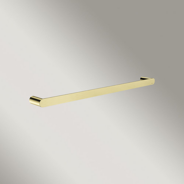 Meir Curvae Single Towel Rail 600mm Tiger Bronze