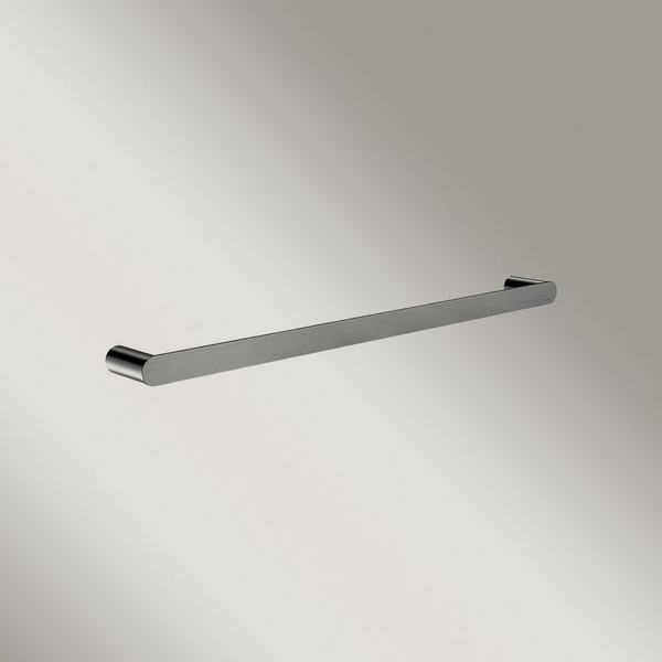Meir Curvae Single Towel Rail 600mm Shadow Gunmetal