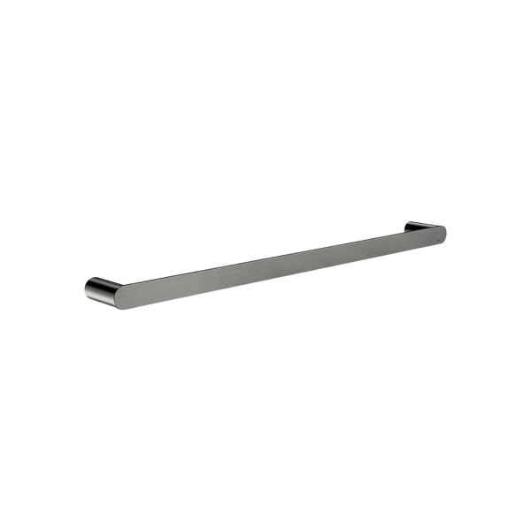 Meir Curvae Single Towel Rail 600mm Shadow Gunmetal