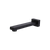 Meir Square Wall Spout Matte Black