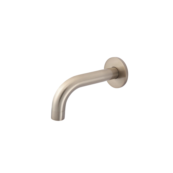 Meir Universal Round Curved Spout 130mm Champagne