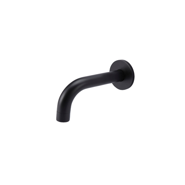 Meir Universal Round Curved Spout 130mm Matte Black