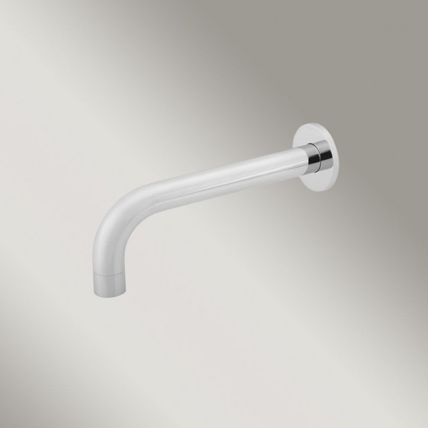 Meir Universal Round Curved Spout Polished Chrome