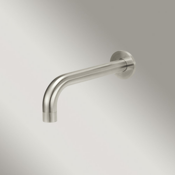 Meir Universal Round Curved Spout Brushed Nickel