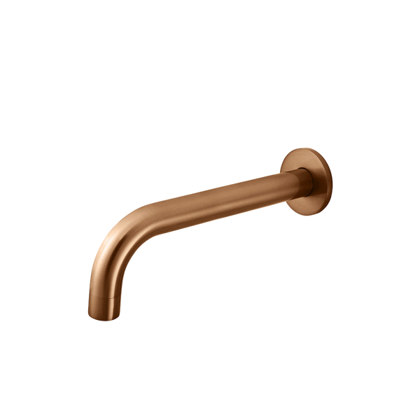 Meir Universal Round Curved Spout Lustre Bronze