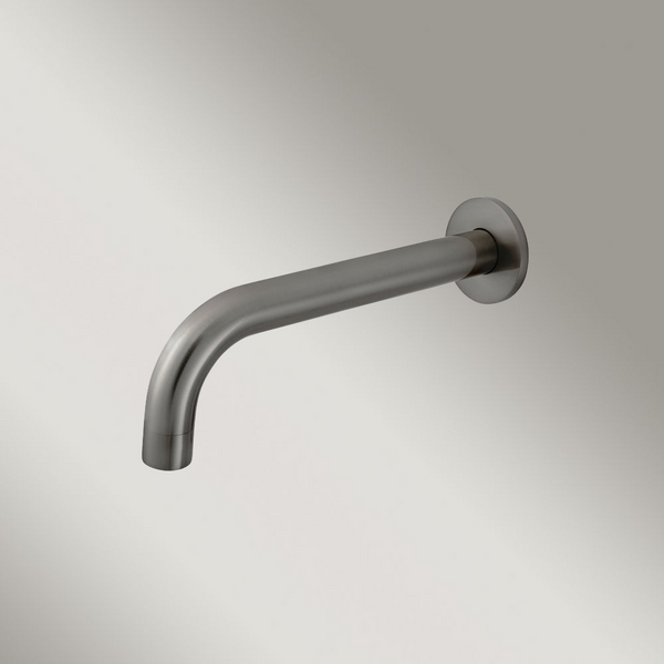 Meir Universal Round Curved Spout Shadow Gunmetal